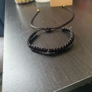 black regular bracelet